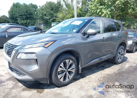 2021 Nissan Rogue Sv Intelligent Awd z USA, uszkodzony, nr VIN JN8AT3BB4MW201905